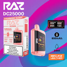 RAZ DC25K Strawberry Burst available at Sip N Burn Liquors – a refreshing and flavorful beverage option for all occasions.