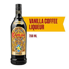 Kahlua Vanilla Liqueur Coffee 750ml bottle available at Sip N Burn Liquors, featuring rich coffee flavor with a hint of vanilla, perfect for cocktails and desserts.