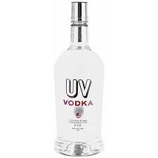 Uv Vodka 1.75L bottle from Sip N Burn Liquors, premium vodka for cocktails and mixing, high-quality spirit for celebrations and gatherings.