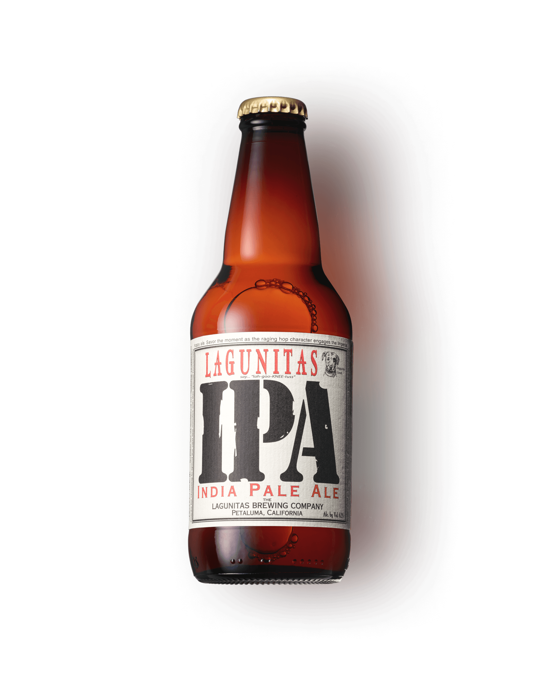 Lagunitas IPA 12oz beer from Sip N Burn Liquors, featuring a hoppy and flavorful brew perfect for craft beer enthusiasts