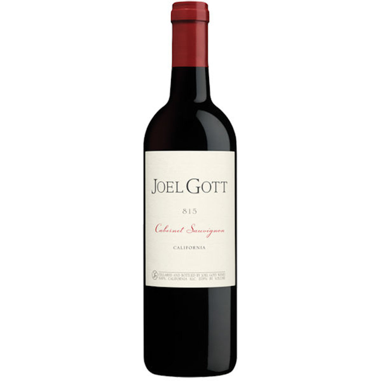 Joel Gott Blend No. 815 Cabernet Sauvignon 2021 Red Wine - California available at Sip N Burn Liquors