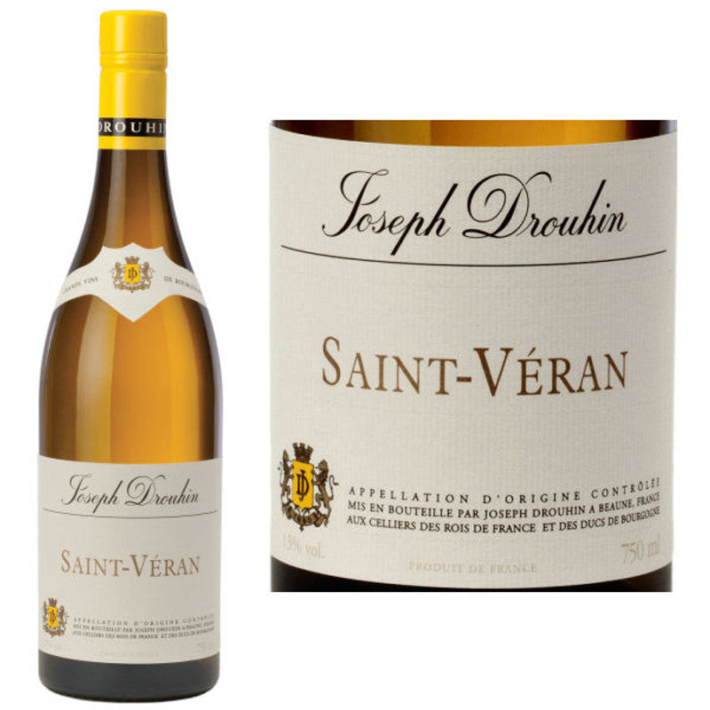 Joseph Drouhin Saint Veran 750ml bottle from Sip N Burn Liquors, showcasing premium white wine rich in flavor and character.