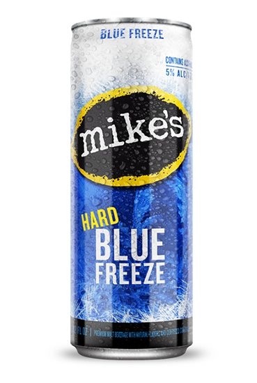 Hard Blue Freeze from Sip N Burn Liquors - refreshing frozen beverage with vibrant blue color and bold flavor.