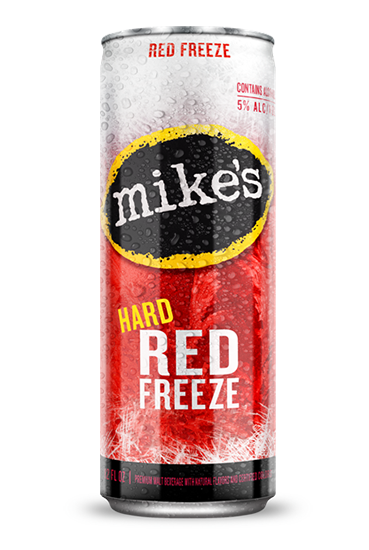 Mike's Harder Big Red Freeze 24oz available at Sip N Burn Liquors, refreshing flavored malt beverage for a cool experience.