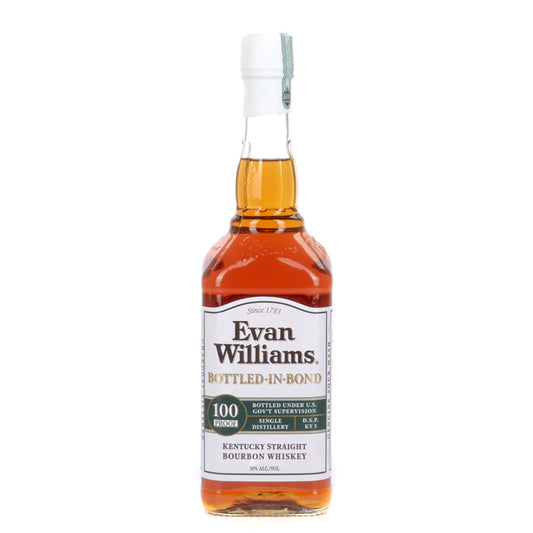 Evan Williams Bond 750ml whiskey bottle available at Sip N Burn Liquors