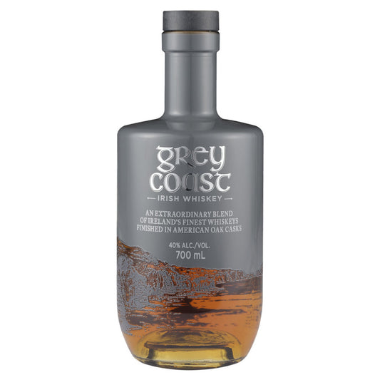 Grey Coast Coast Irish Whiskey 700ml Specialty Bottle from Sip N Burn Liquors, premium quality Irish whiskey with unique flavor profile and elegant packaging.