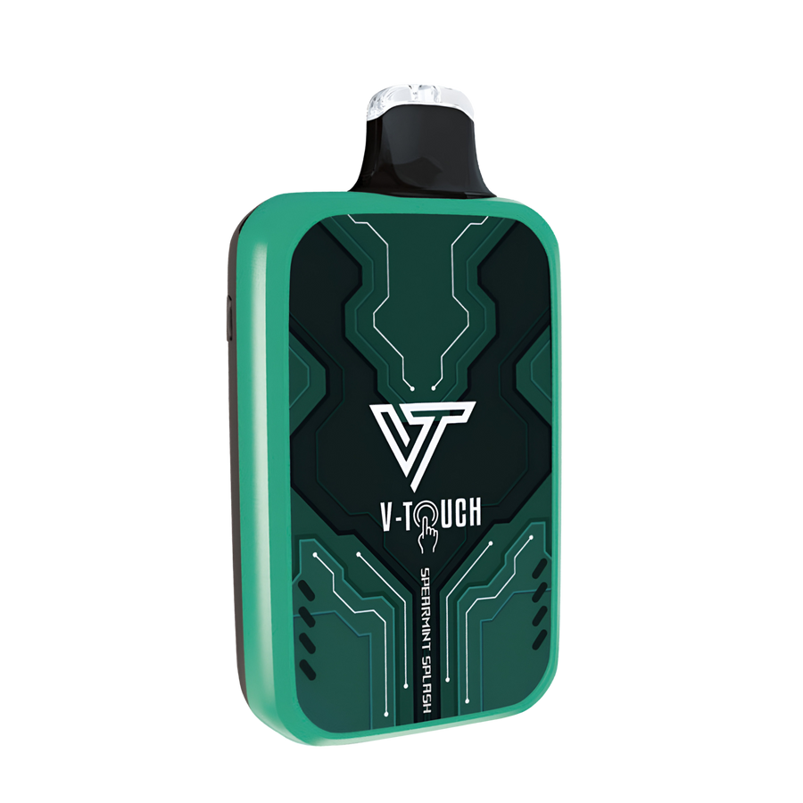 V-TOUCH spearmint splash product image from Sip N Burn Liquors, refreshing mint flavored beverage for a cool taste experience