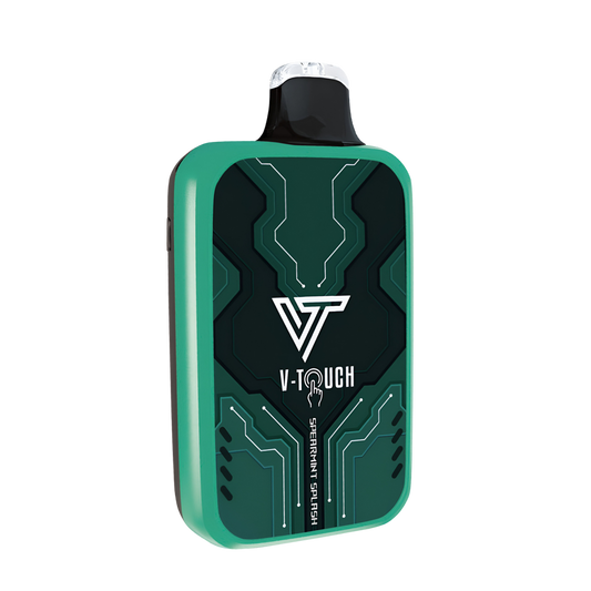 V-TOUCH spearmint splash product image from Sip N Burn Liquors, refreshing mint flavored beverage for a cool taste experience