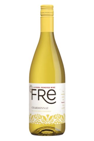 Fre' Chard wine bottle from Sip N Burn Liquors, showcasing a crisp and refreshing Chardonnay perfect for any occasion.