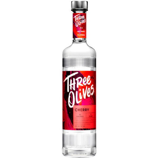 Three Olives Cherry Vodka 750ml Bottle - Sip N Burn Liquors