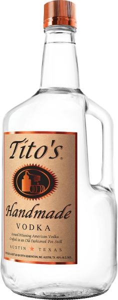 Tito's Handmade Vodka 1.75L from Sip N Burn Liquors - premium American craft vodka for cocktails and mixing