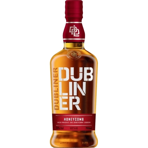 Dubliner Whiskey & Honeycomb Liqueur 750ml bottle available at Sip N Burn Liquors, perfect for unique cocktails and gifts.