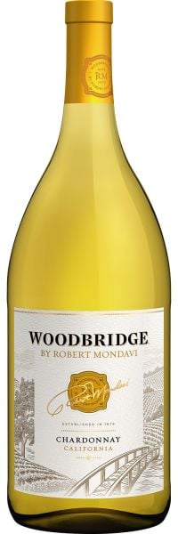 Woodbridge Chardonnay from Sip N Burn Liquors - premium California white wine with crisp flavors and a touch of oak.