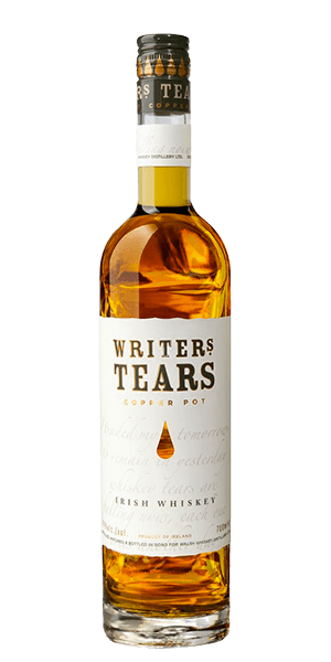 Writers' Tears Copper Pot Irish Whiskey bottle from Sip N Burn Liquors, showcasing premium craftsmanship and rich flavor in an elegant design.